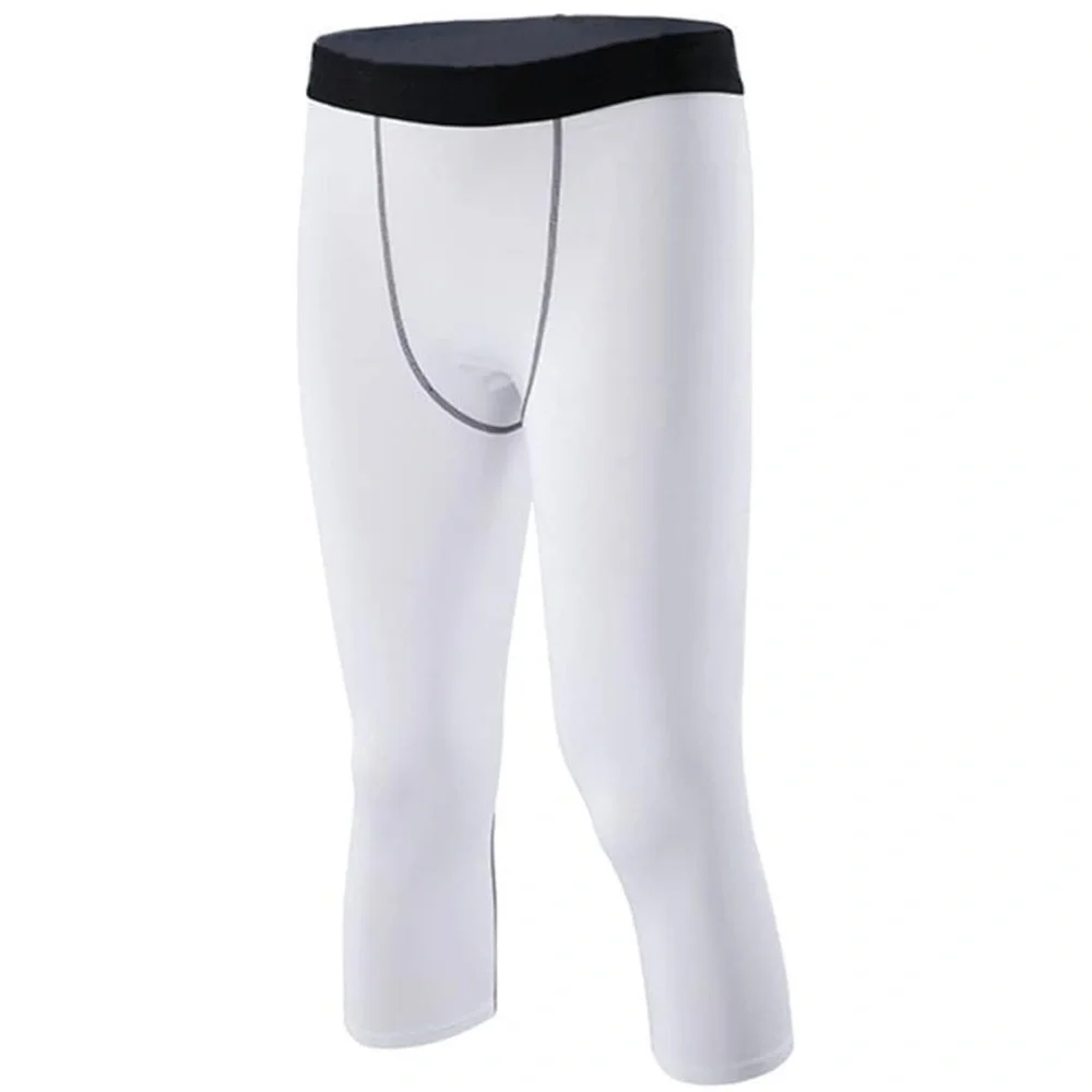 ⚡️NWT White 3/4 Layer Compression Pants Size S